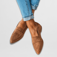 Jacqueline | Mocassini slip-on casual da donna con punta affilata