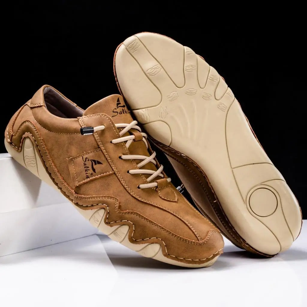 Alex | Elastische Schnürung Lässige Barfußschuhe