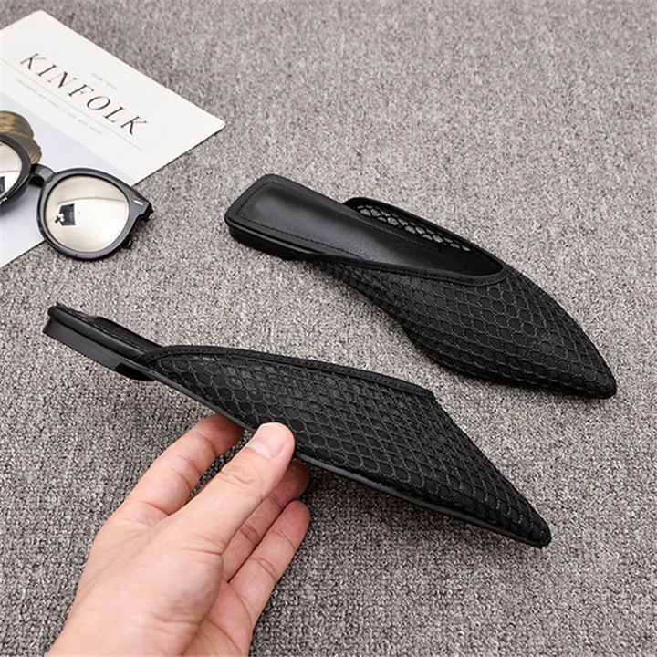 Madita | Damen Elegante Mesh Orthopädische Pantoletten