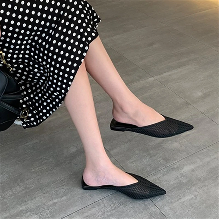 Madita | Damen Elegante Mesh Orthopädische Pantoletten