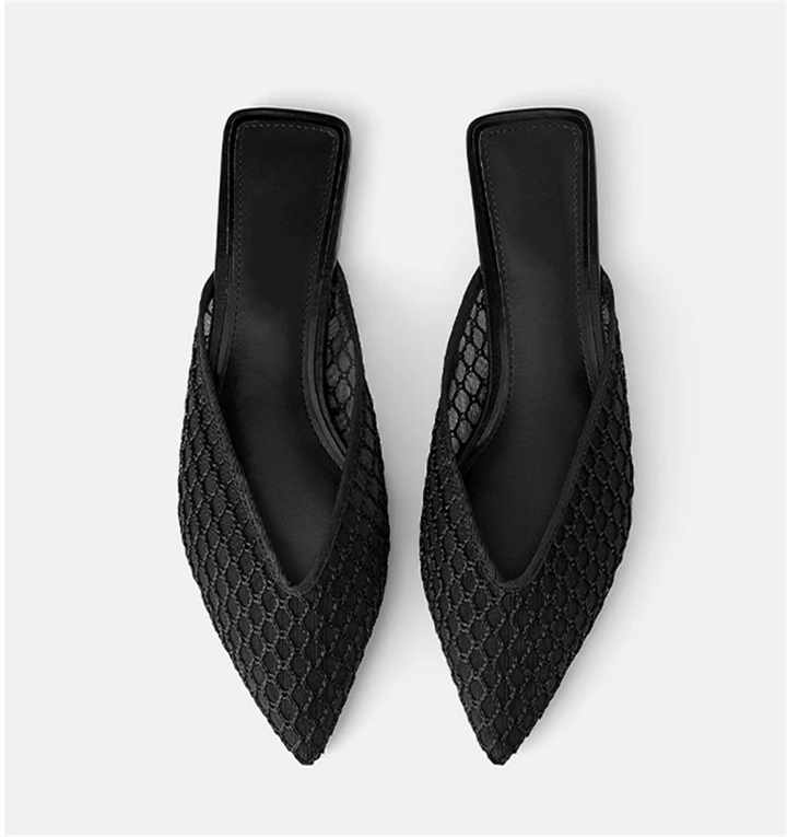 Madita | Damen Elegante Mesh Orthopädische Pantoletten