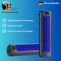Mobile Luftkühler Ventilator | Tragbar Wiederaufladbar Kompakt für Tisch