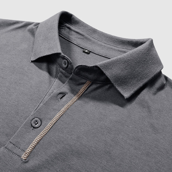 Tarex | Herren Sommer Reißverschluss Poloshirt