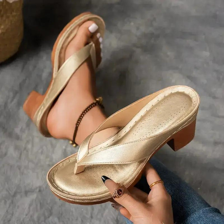 Ulrike | Damen Sandalen | Absatz mit elegantem Design