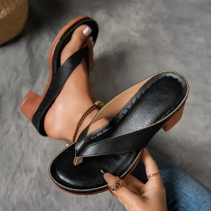 Ulrike | Damen Sandalen | Absatz mit elegantem Design