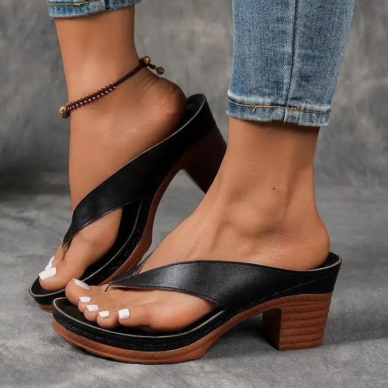 Ulrike | Damen Sandalen | Absatz mit elegantem Design