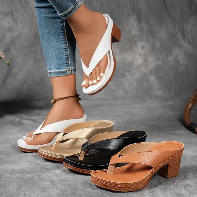Ulrike | Damen Sandalen | Absatz mit elegantem Design
