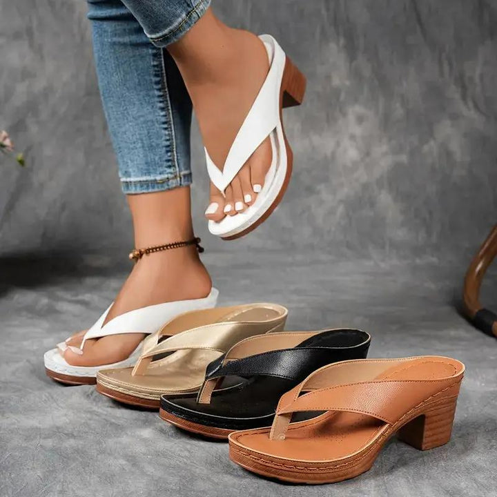 Ulrike | Damen Sandalen | Absatz mit elegantem Design