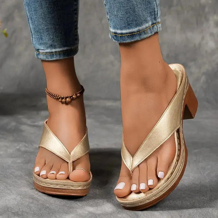 Ulrike | Damen Sandalen | Absatz mit elegantem Design