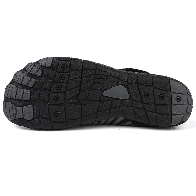 Gian | Herren Sportliche Slip-On Barfußschuhe mit atmungsaktivem Mesh