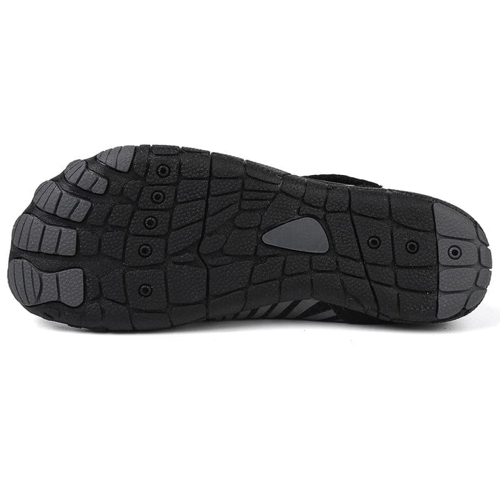 Gian | Herren Sportliche Slip-On Barfußschuhe mit atmungsaktivem Mesh