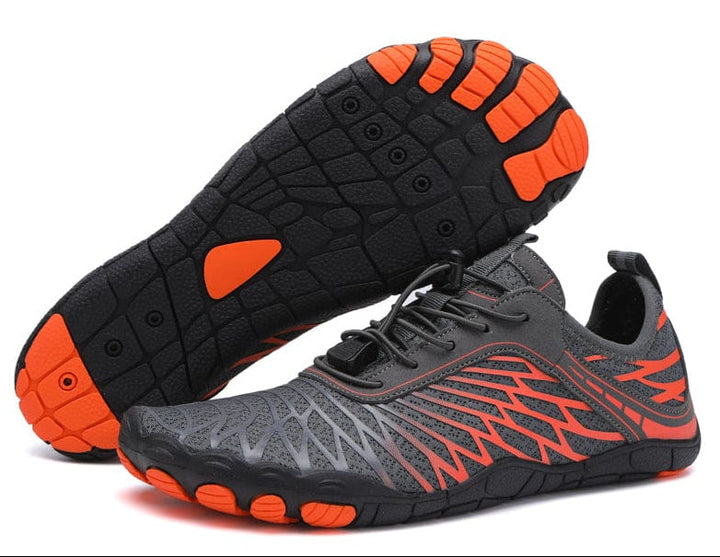 Schwarz Orange