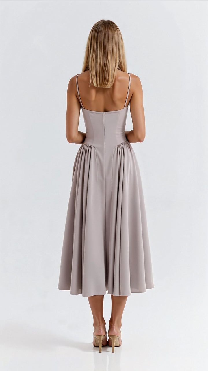 Carina | Elegante abito midi da sera da donna