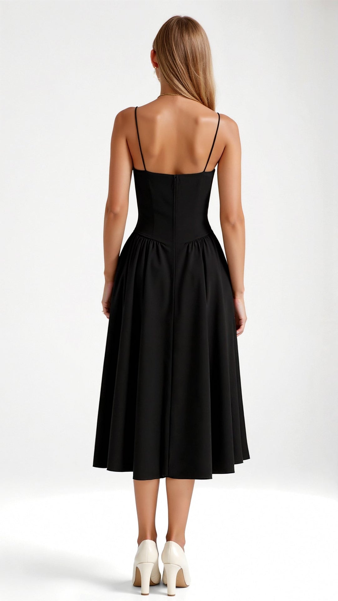Carina | Elegante abito midi da sera da donna