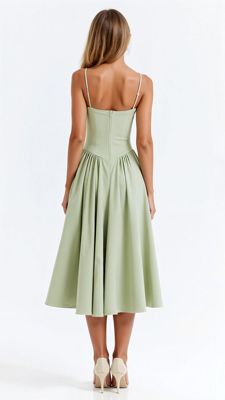 Carina | Elegante abito midi da sera da donna