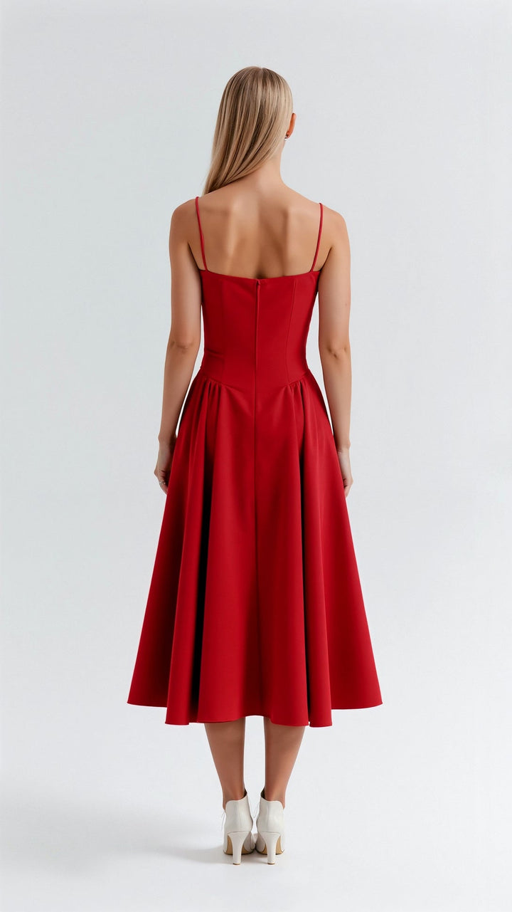 Carina | Elegante abito midi da sera da donna