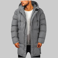 Ryan | Herren Warme Lange Stepp Parka Jacket