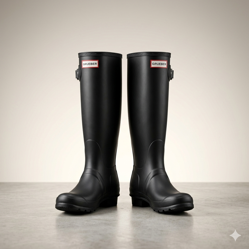 Theresa | Damen Knielange Wasserdichte Gummistiefel
