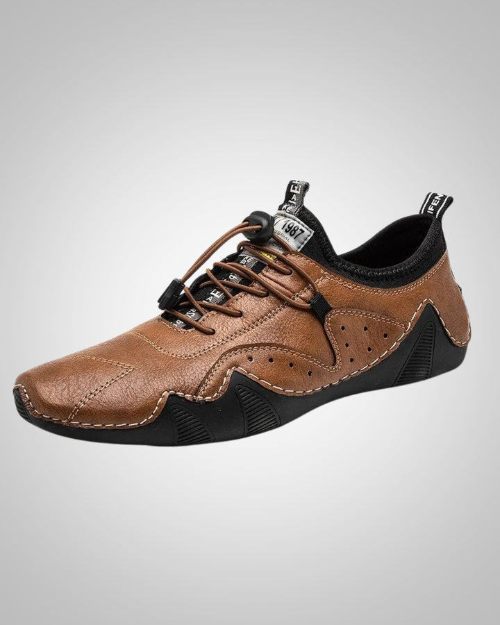 Virex | Herren Perforierte Schnürung Orthopädische Schuhe