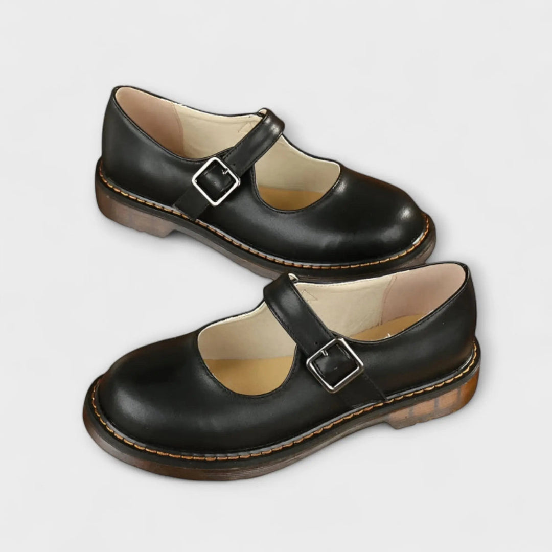 Hanna | Damen Vintage-Stil Mary Jane Schuhe