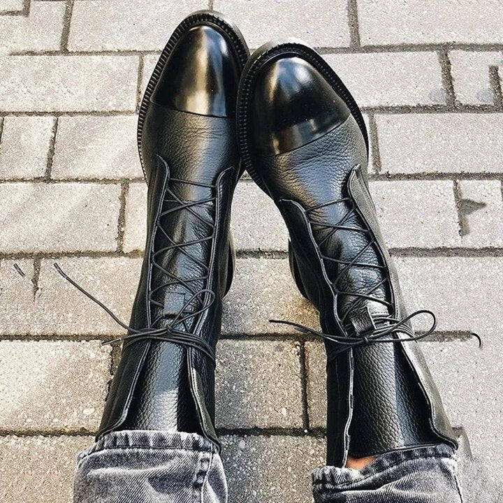 Heidi | Damen Klassische Orthopädische Lederstiefel