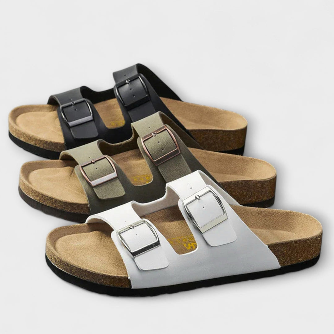 Mila | Damen Doppelriemen Verstellbar Palado Sandalen