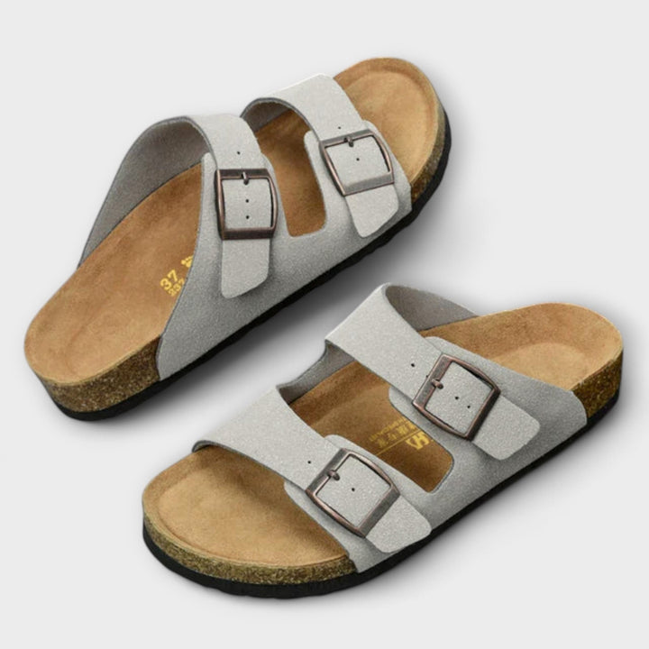 Mila | Damen Doppelriemen Verstellbar Palado Sandalen