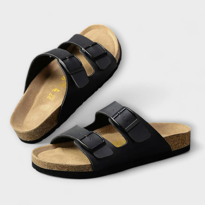 Mila | Damen Doppelriemen Verstellbar Palado Sandalen