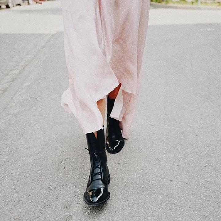 Heidi | Damen Klassische Orthopädische Lederstiefel
