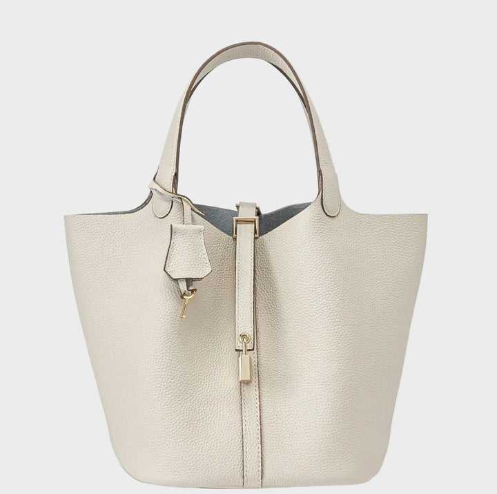 Andrea | Damen Elegante Kleine Leder Handtasche