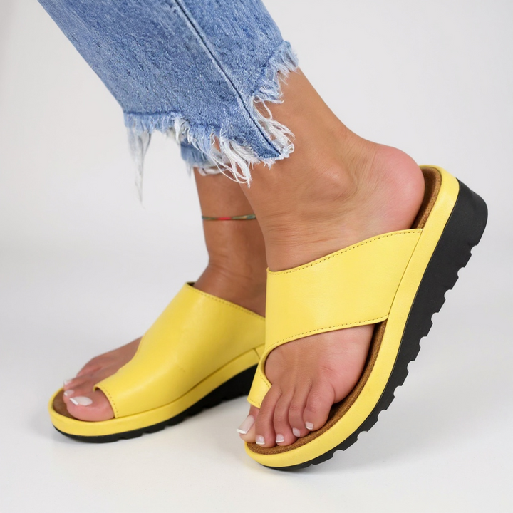 Tamara | Damen Sommer Orthopädische Sandalen Mit Zehentrenner