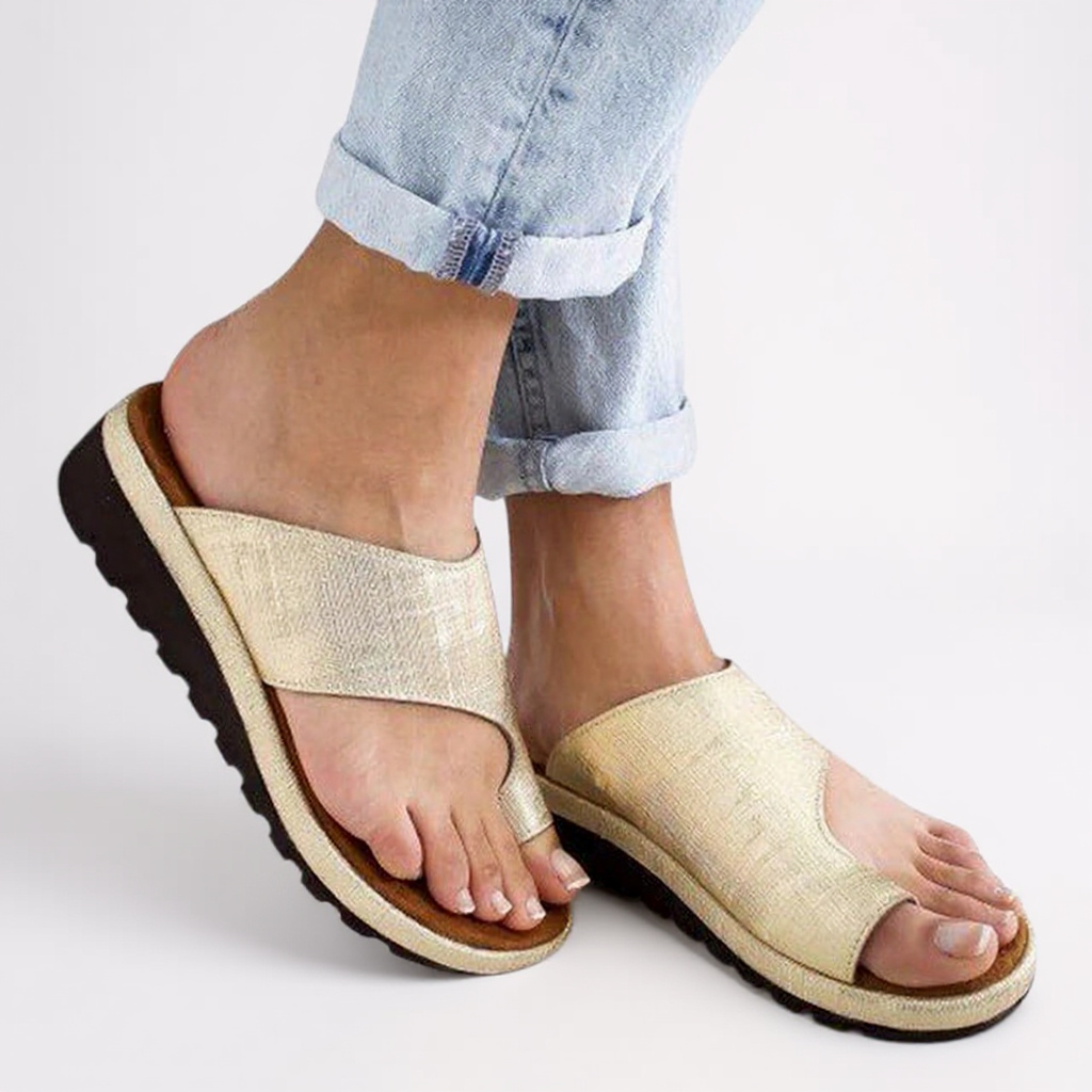 Tamara | Damen Sommer Orthopädische Sandalen Mit Zehentrenner