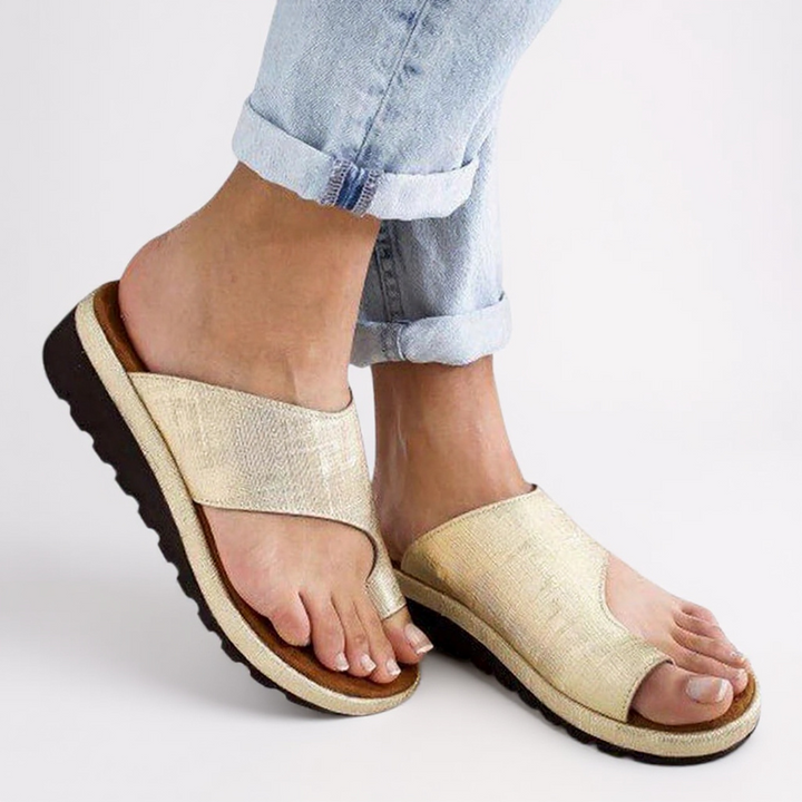 Tamara | Damen Sommer Orthopädische Sandalen Mit Zehentrenner