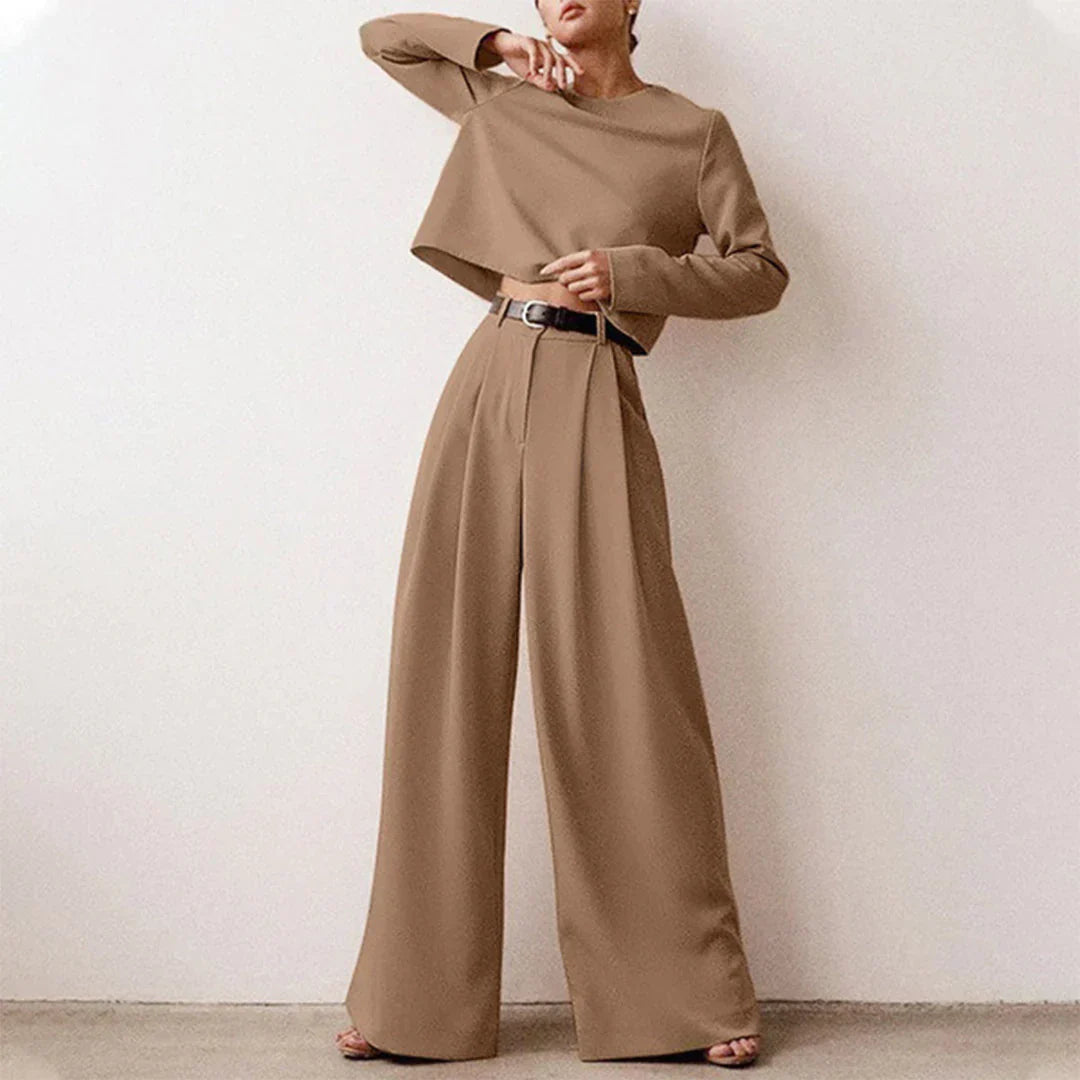 Lieselotte | Damen Palazzo-Set Zweiteilig für den Sommer
