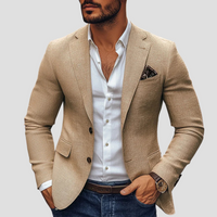 Ernst | Herren Klassischer Slim Fit Blazer