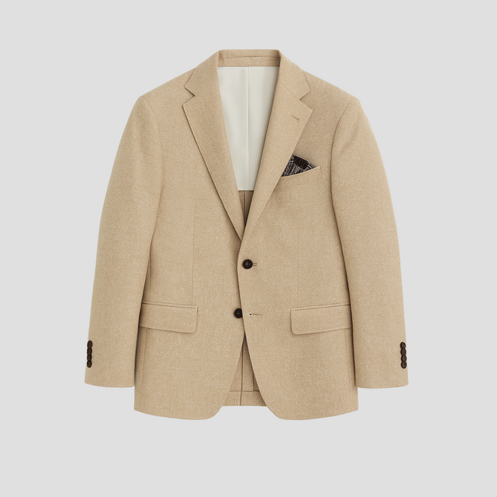 Ernst | Herren Klassischer Slim Fit Blazer