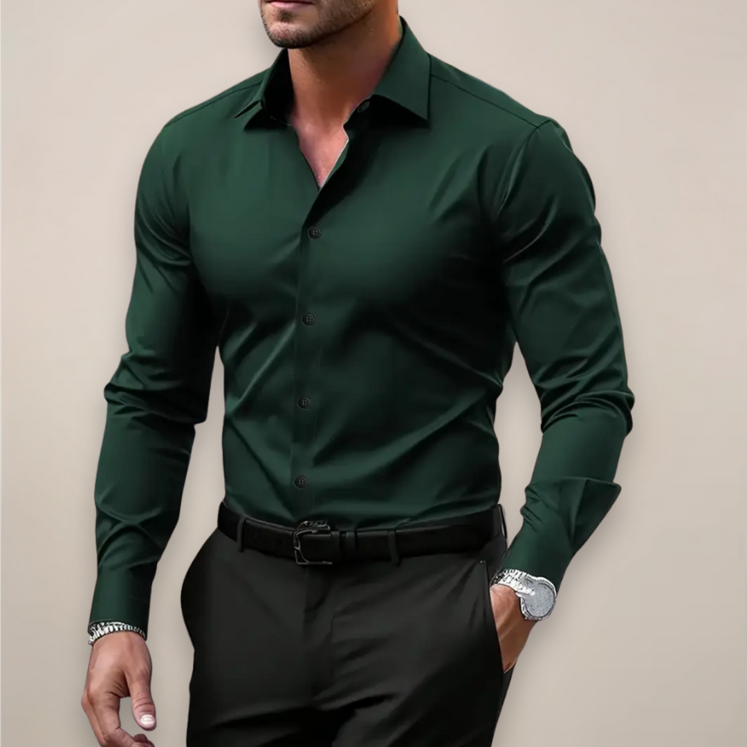Ben | Herren Business Casual Langarm Hemd