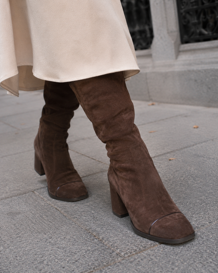 Claudia | Damen Komfort Stiefeletten Mit Absatz