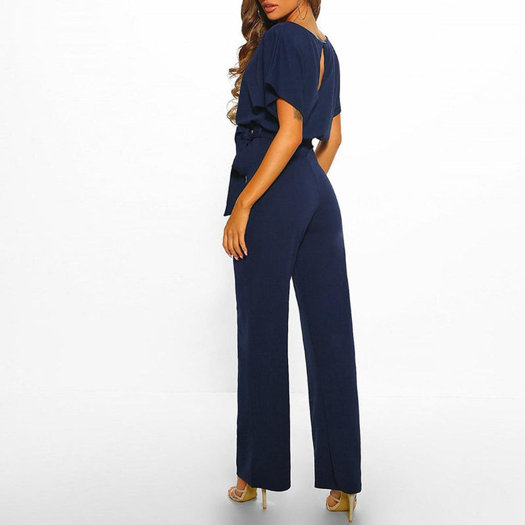 Lydia | Damen Casual Zweiteiler Bindegürtel-Set