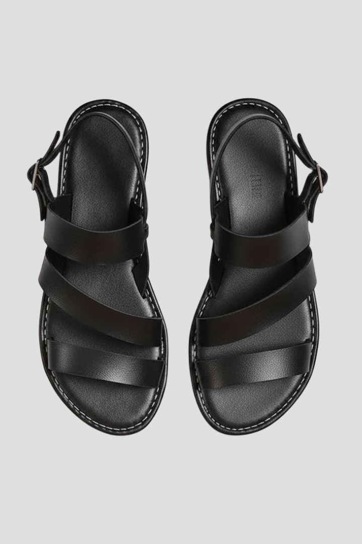 Mia | Damen Mehrfachriemen Verstellbar Sandalen