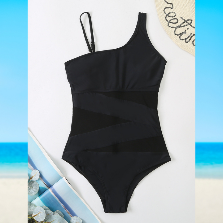 Hannah | Damen Beach Asymmetrischer Badeanzug