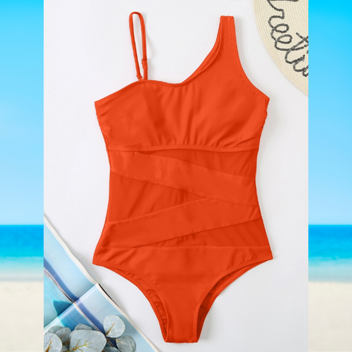 Hannah | Damen Beach Asymmetrischer Badeanzug