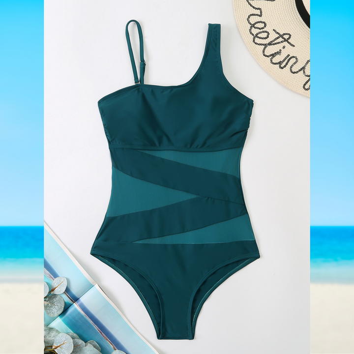 Hannah | Damen Beach Asymmetrischer Badeanzug