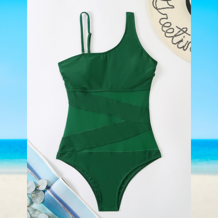 Hannah | Damen Beach Asymmetrischer Badeanzug