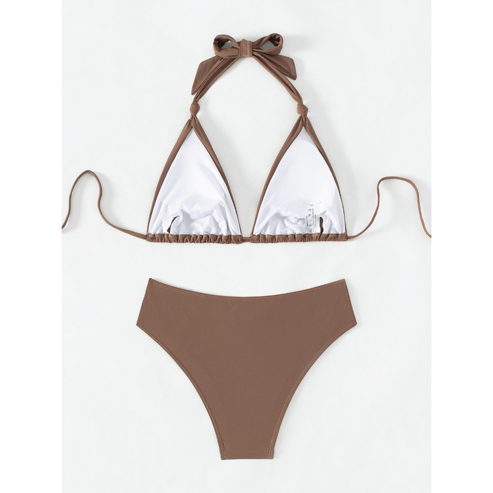 Addison | Damen Klassisches Bikini Set Mit Bindebändern