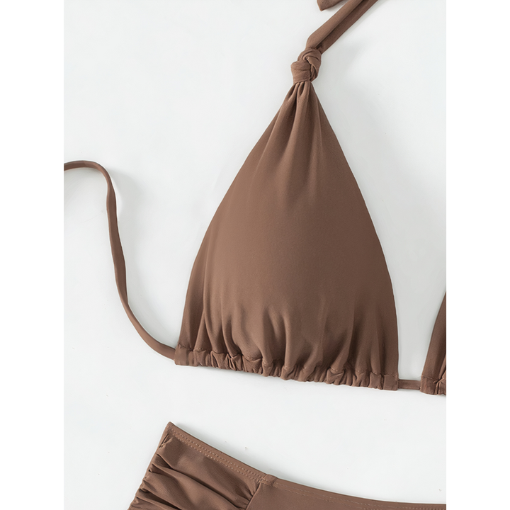Addison | Damen Klassisches Bikini Set Mit Bindebändern