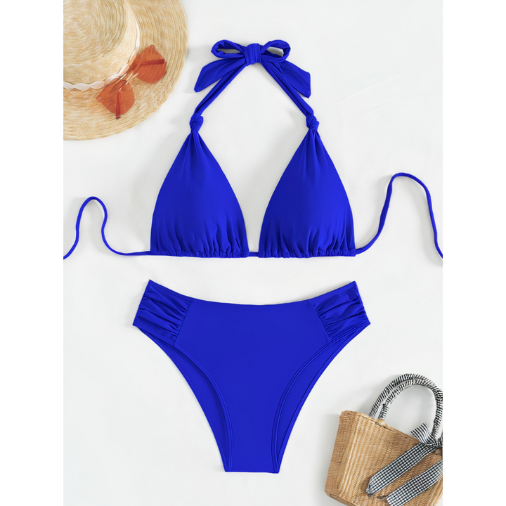 Addison | Damen Klassisches Bikini Set Mit Bindebändern