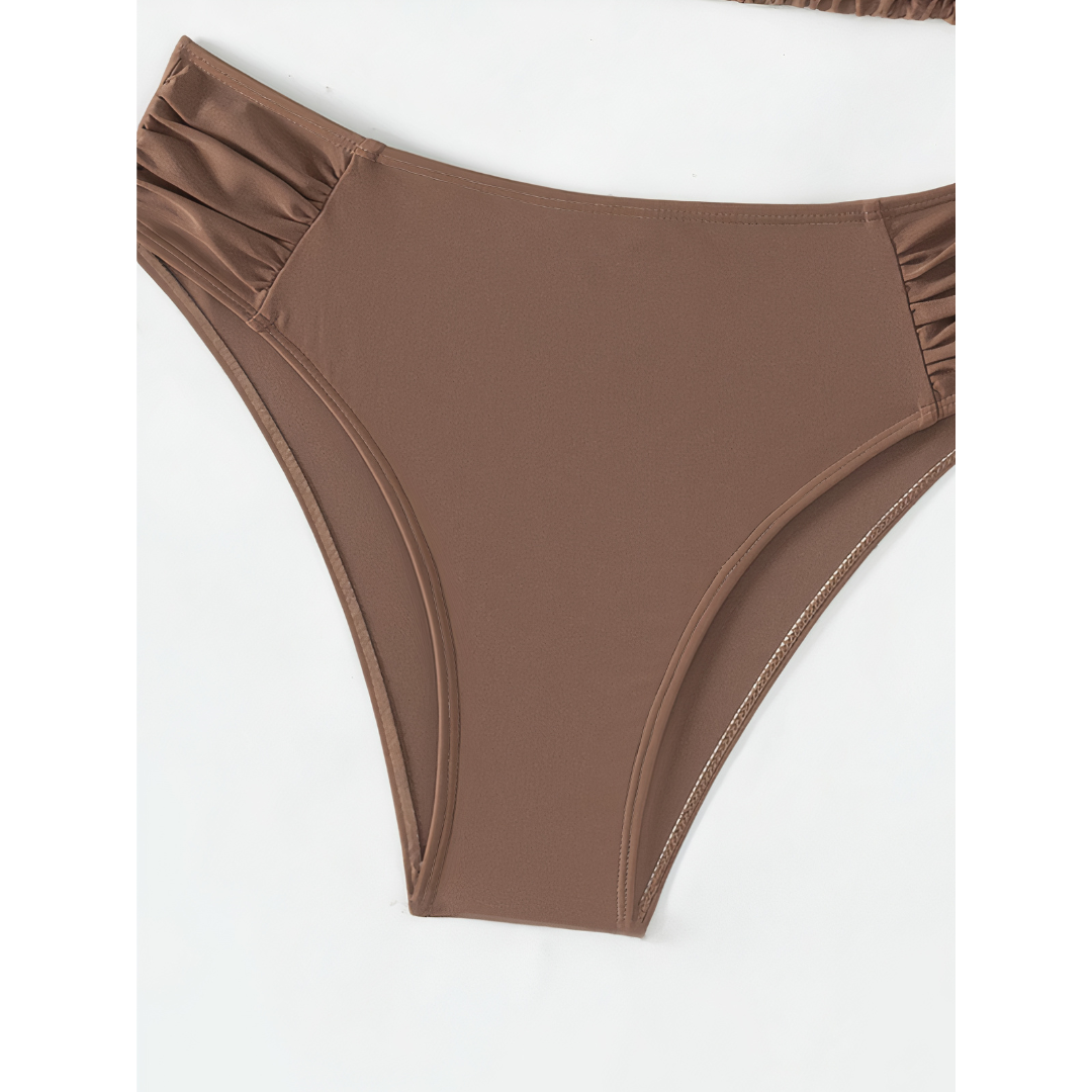 Addison | Damen Klassisches Bikini Set Mit Bindebändern