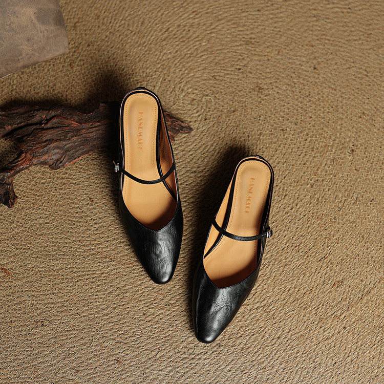 Radegunde | Damen Pantoletten im Slip-On-Stil für den Alltag