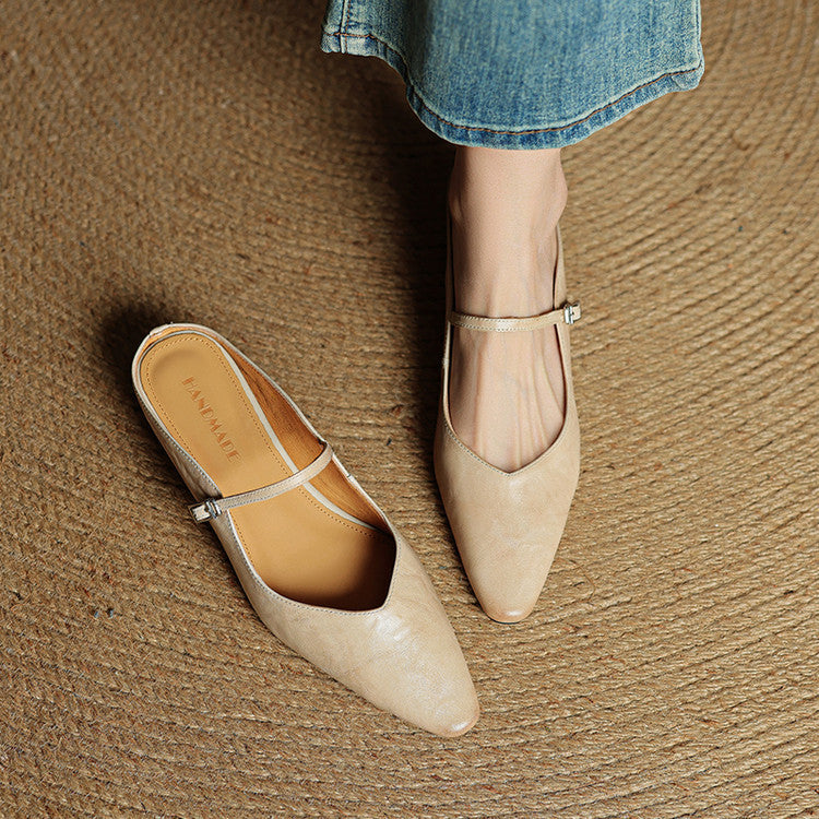 Radegunde | Damen Pantoletten im Slip-On-Stil für den Alltag